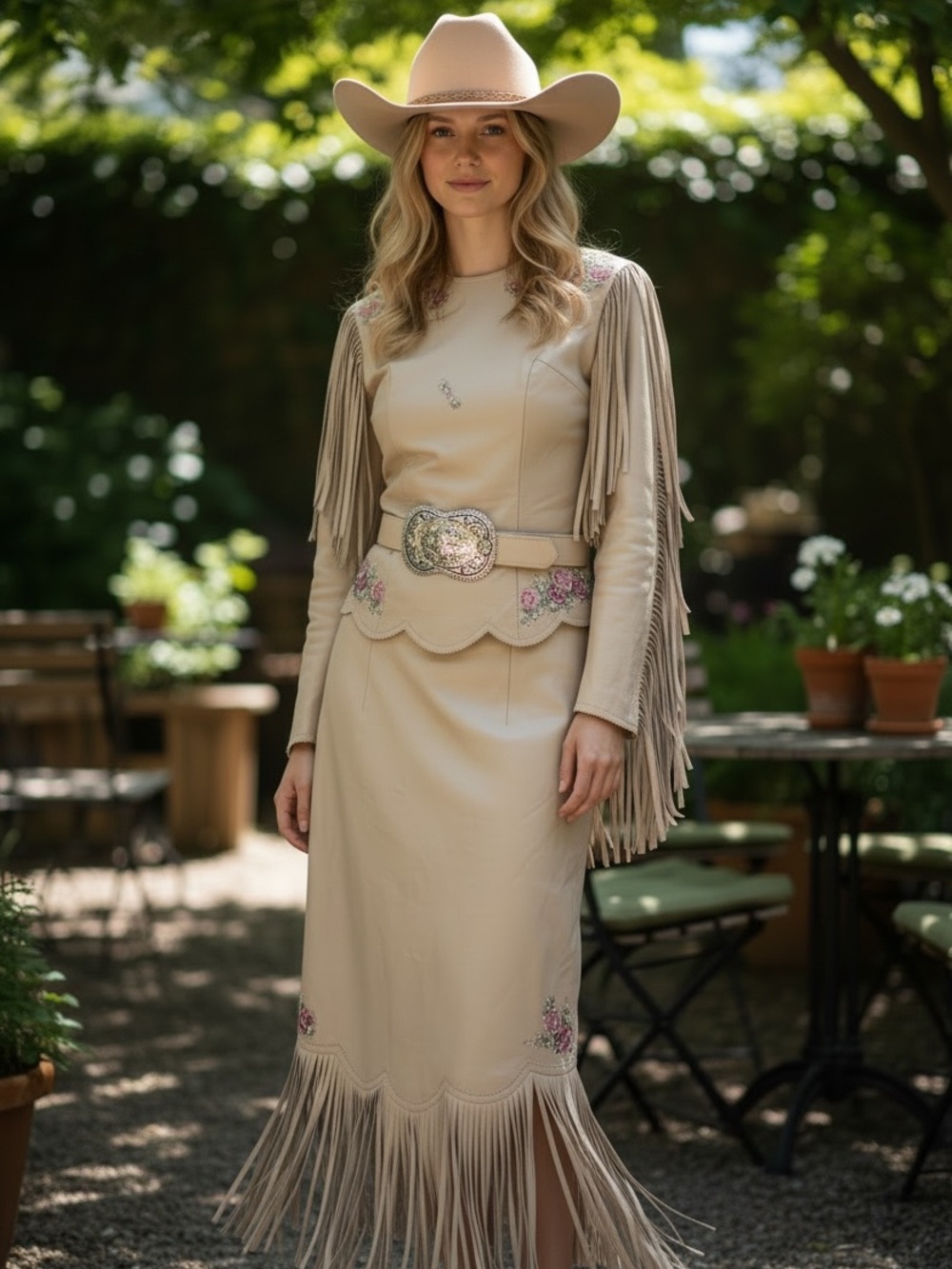 Leather Rodeo Queen Dress